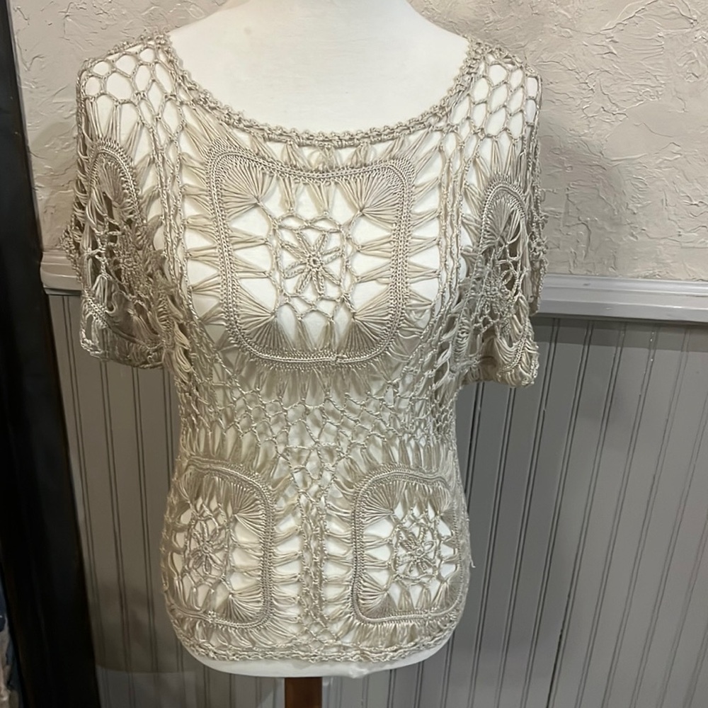 Open Weave Top